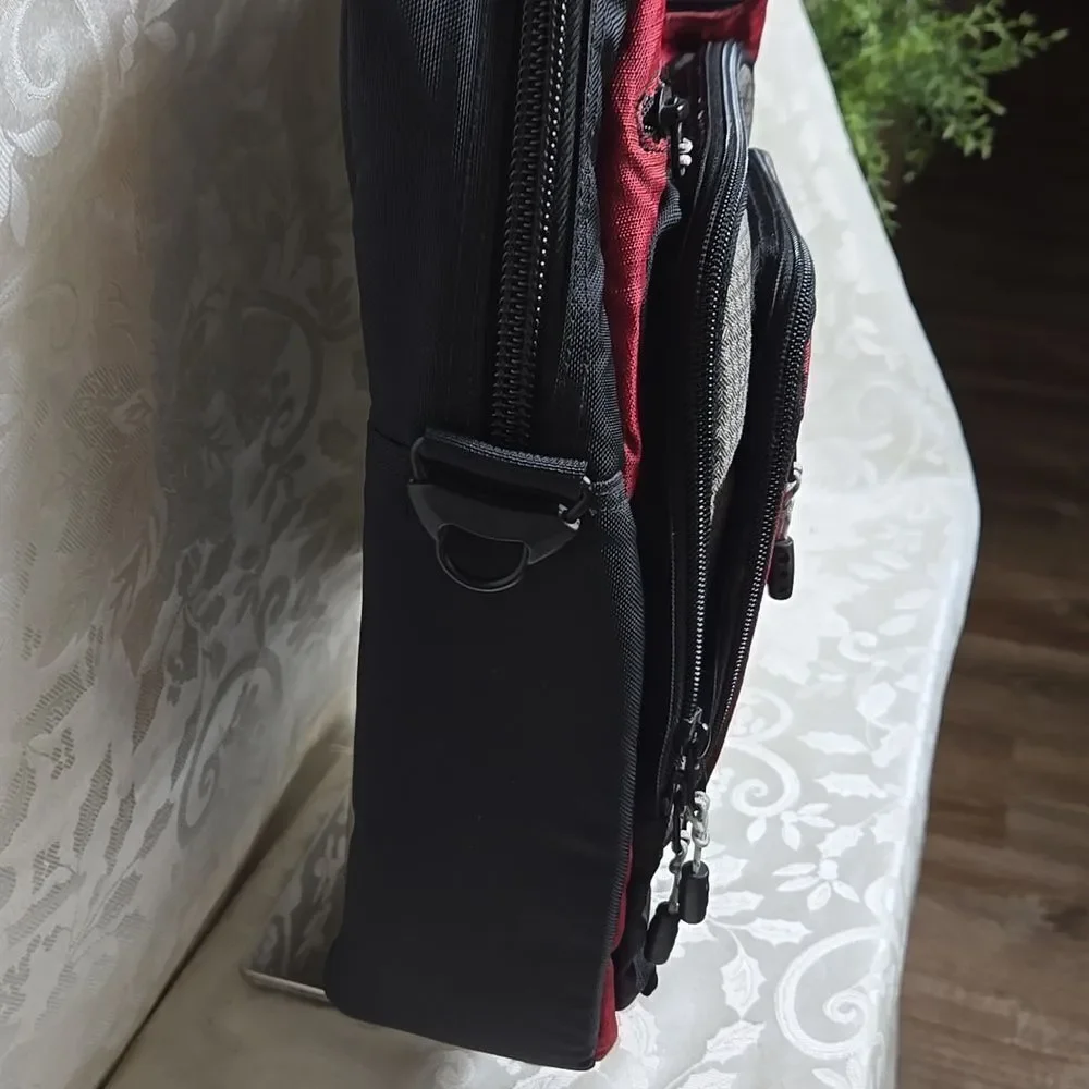 LL Bean Black Tote Laptop Bag